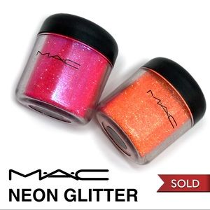 MAC Neon Glitter Brilliants Pigments Discontinued & Rare!
